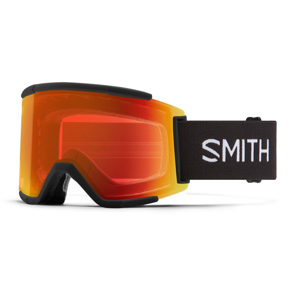 Smith Squad XL - Black/ChromaPop Everyday Red Mirror 25% VLT / ChromaPop Storm Yellow Flash 65% VLT
