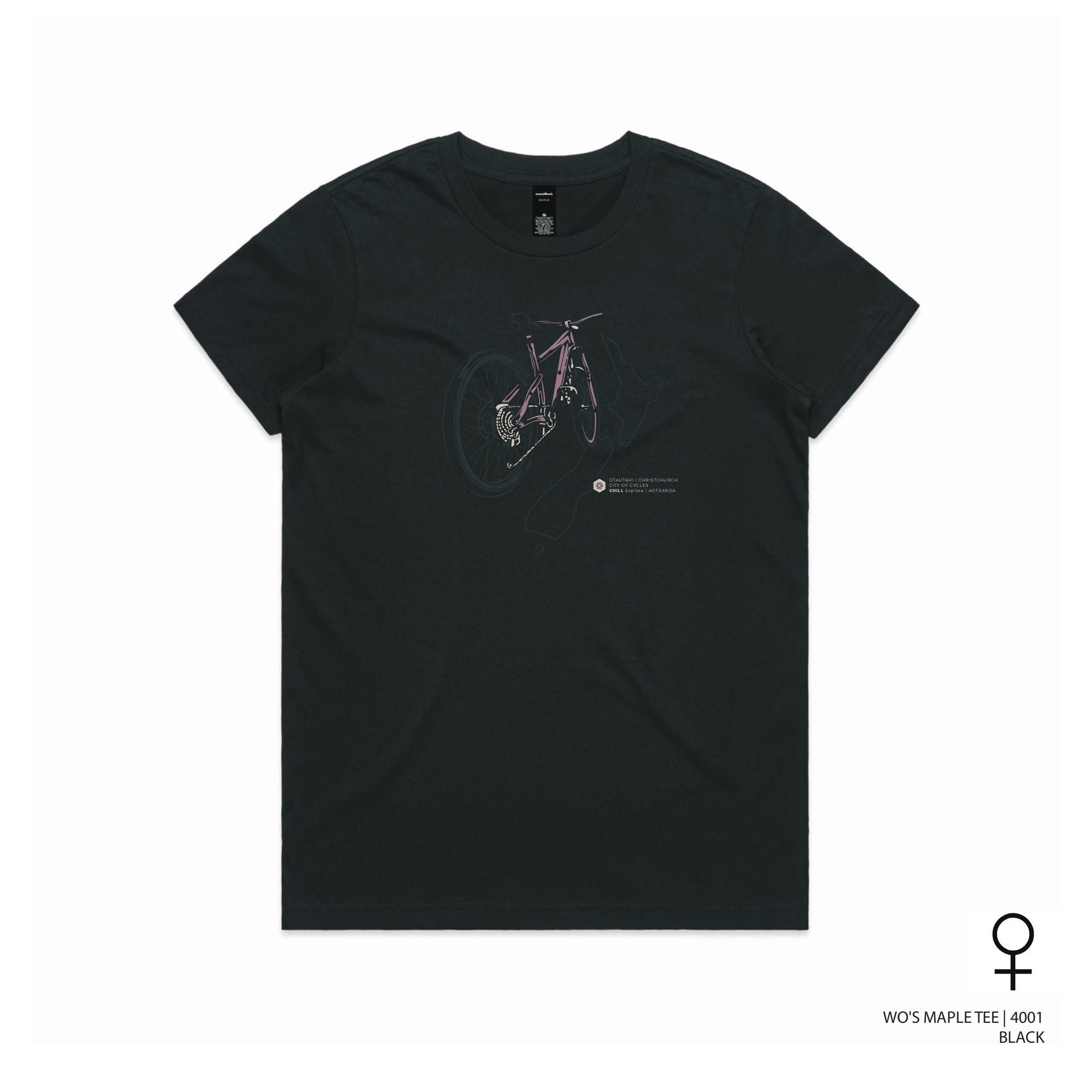 Chill Bike T-Shirt Women's - Black