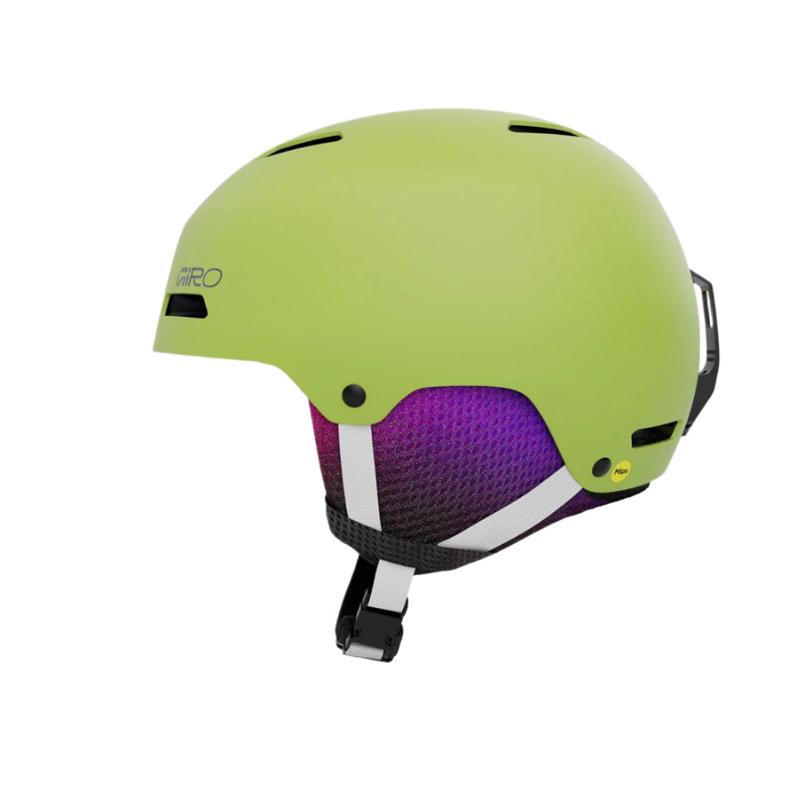 Giro Crue MIPS Snow Helmet - Matte Flo Green
