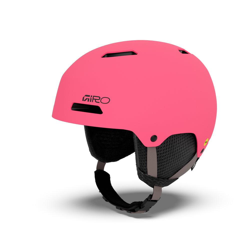Giro Crue MIPS Snow Helmet - Matte Neon Pink