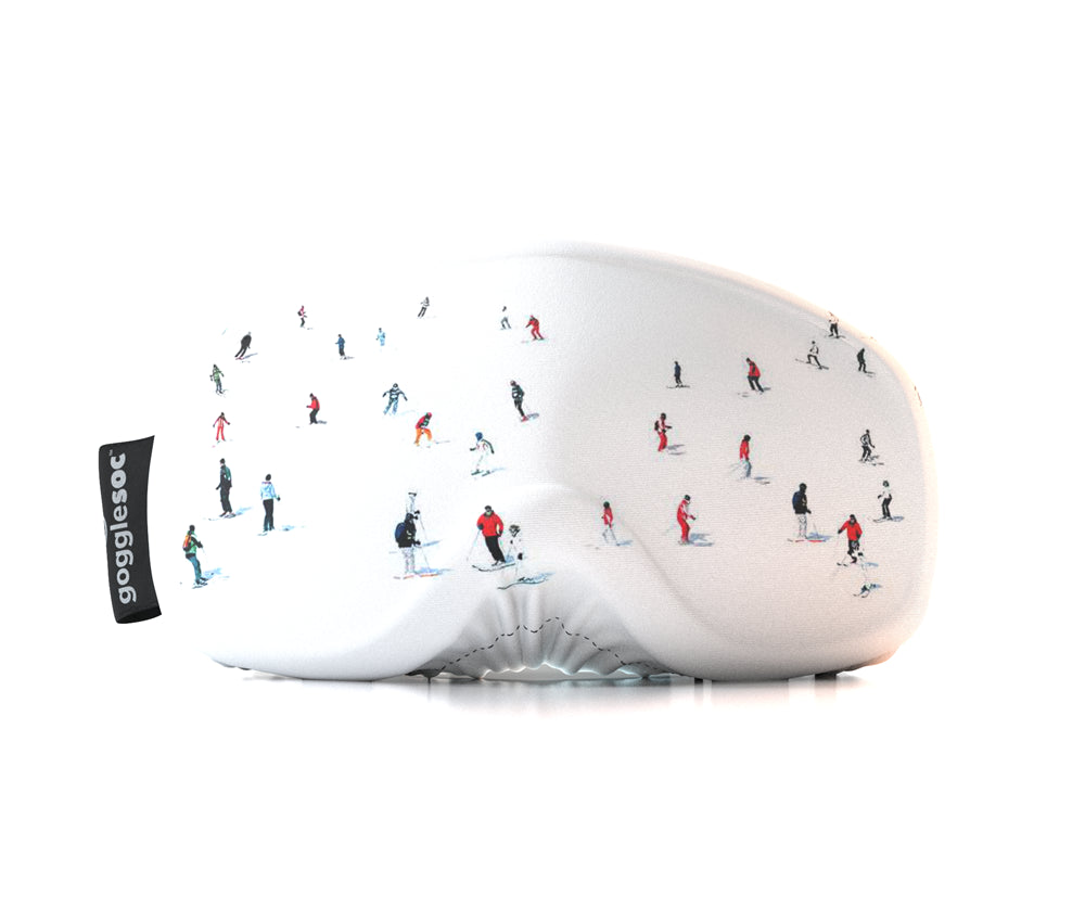 Gogglesoc Goggle Cover - Crowded Slopes