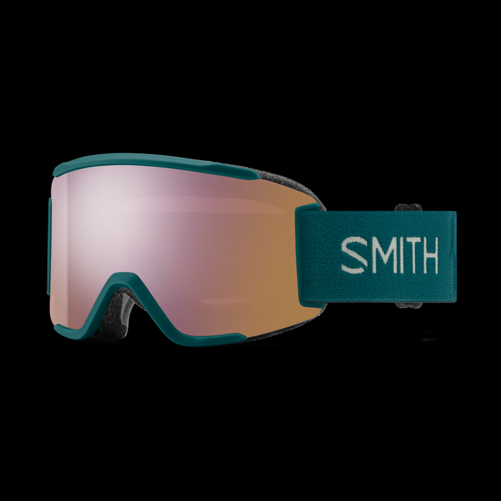 Smith Squad S - Malachite ChromaPop Everyday Rose Gold Mirror /Clear