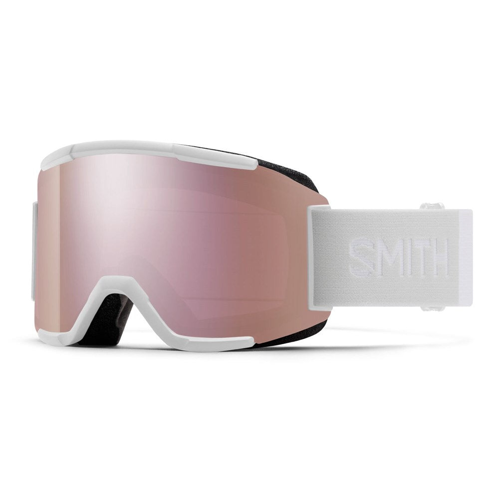Smith Squad - White Vapor/ChromaPop Everyday Rose Gold Mirror 22% VLT / Yellow