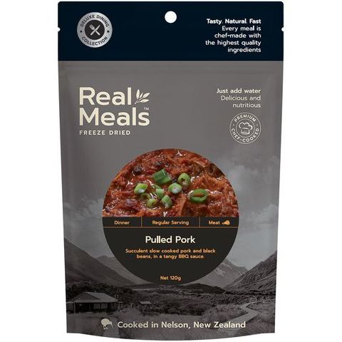 Real Meals Pulled Pork, Beans &amp; BBQ Sauce