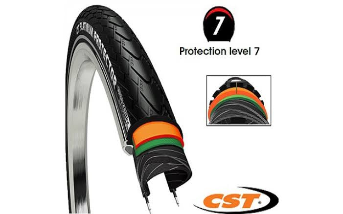 CST Platinum Protector e-Bike Tire 700 x 45