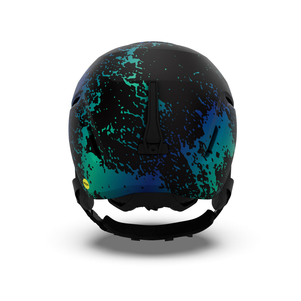 Giro Spur MIPS Youth Snow Helmet - Matte Blue/Green Surge