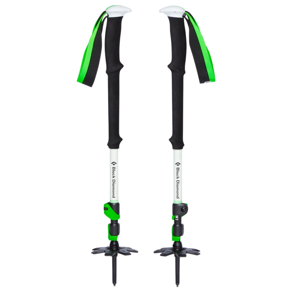 Black Diamond Expedition 3 Ski Poles (Pair) - Green