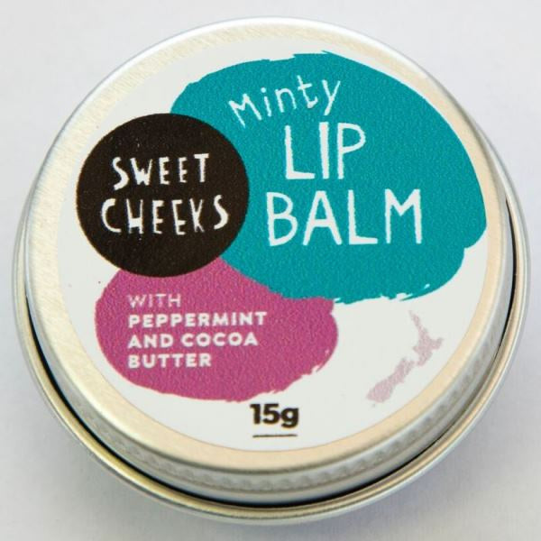 Sweet Cheeks Minty Lip Balm 15g