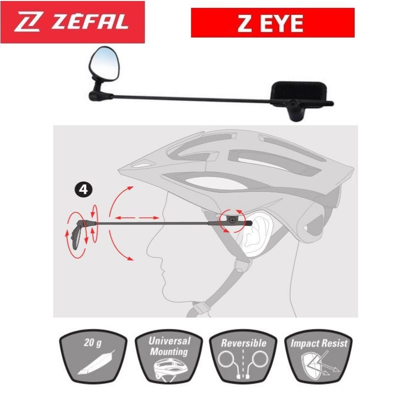 Zefal Z-Eye Helmet Mirror